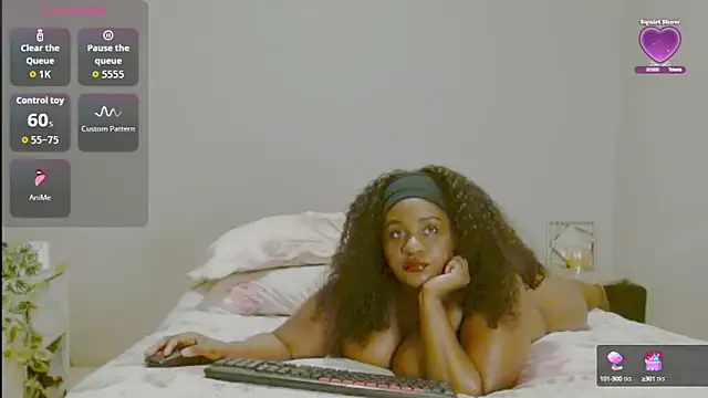 Darkvelvet01 online show from 10.14.25