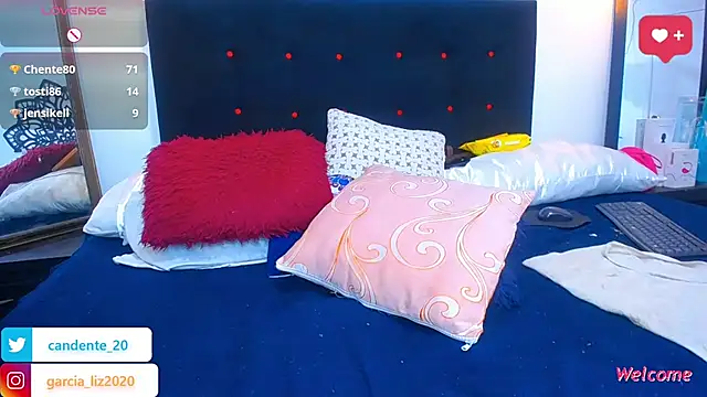 Snapshot of candela_lan chatting on 01.31.25 candela lan online show from 01.31.25