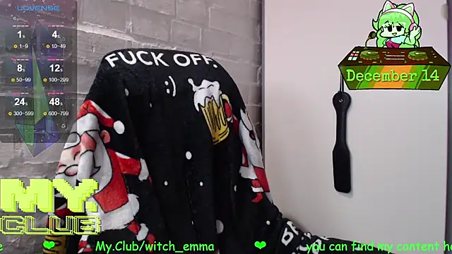 Witch Emma online show from 12.14.25