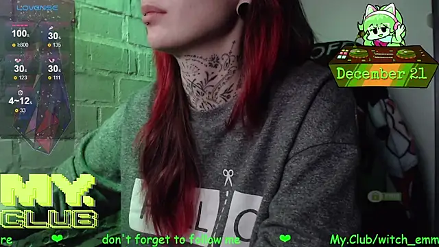 Witch Emma online show from 12.21.25