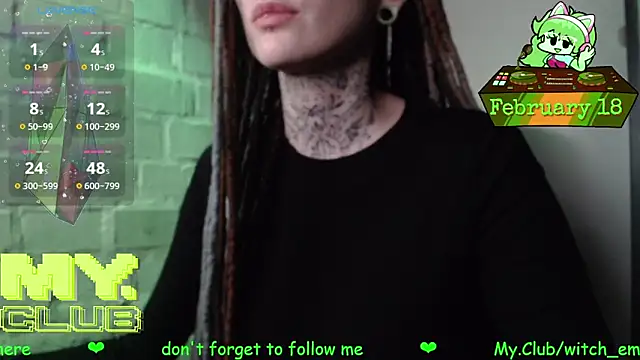 Witch Emma online show from 02.18.26