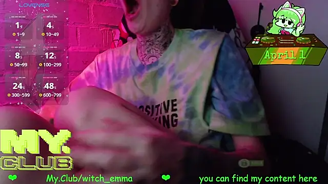 Witch Emma online show from 04.01.26