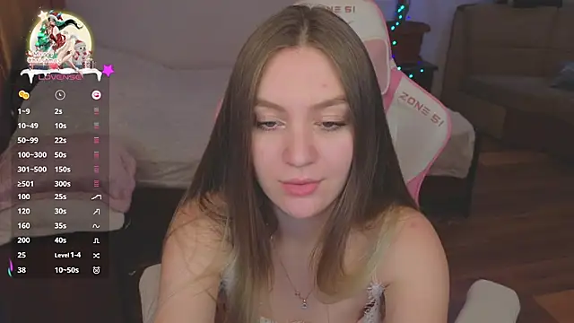 Snapshot of CyrilaPuff chatting on 12.24.24 CyrilaPuff online show from 12.24.24
