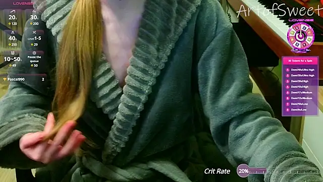 ArtofSweet online show from 03.12.25