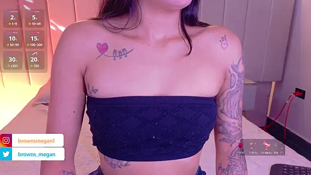 Megan browns1 online show from 01.07.26