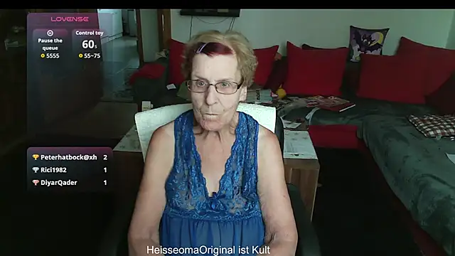 HeisseomaOriginal online show from 08.03.26