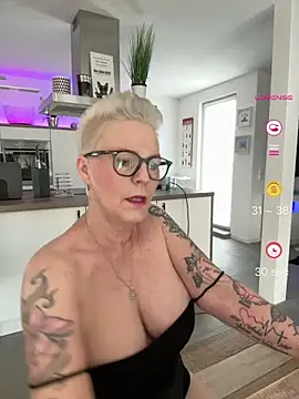 German Milf online show from 05.09.26
