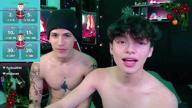 Snapshot of andybxby chatting on 12.22.24 andybxby online show from 12.22.24