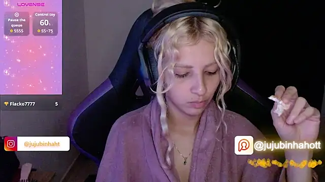 jujubinhahot online show from 10.16.25