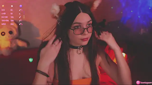 Snapshot of How2Meow chatting on 10.23.25 How2Meow online show from 10.23.25