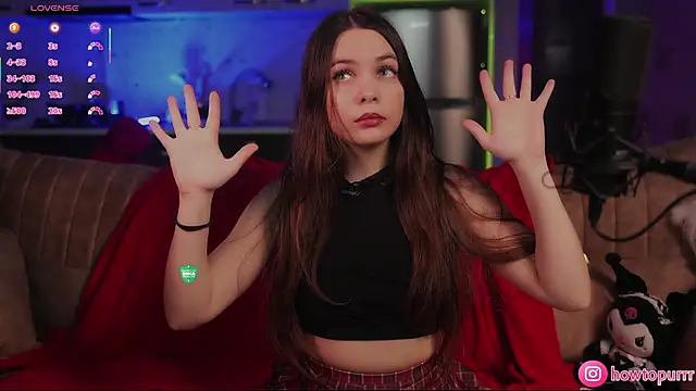 Snapshot of How2Meow chatting on 11.16.25 How2Meow online show from 11.16.25