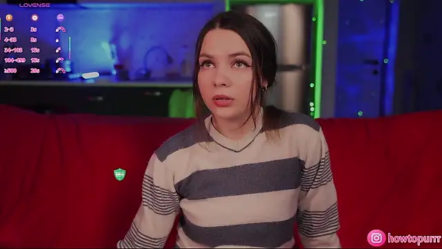 Snapshot of How2Meow chatting on 11.29.25 How2Meow online show from 11.29.25