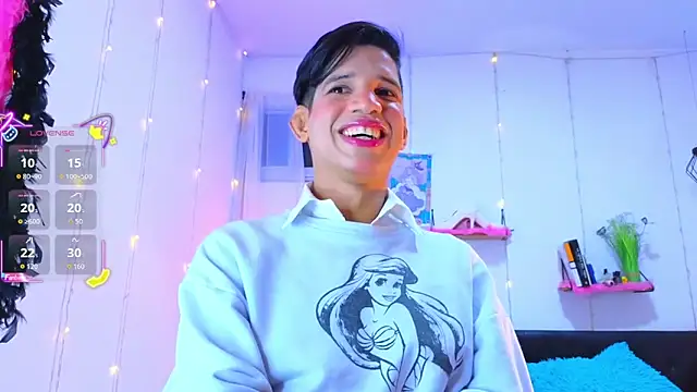 Ariel Femboy  online show from 12.16.25