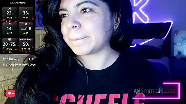 kimmiakiss22 online show from 02.21.26