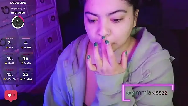 kimmiakiss22 online show from 03.15.26