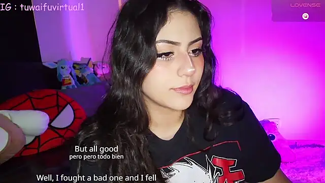 TuWaifuVirtual1 online show from 09.10.25