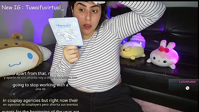 TuWaifuVirtual1 online show from 01.17.26