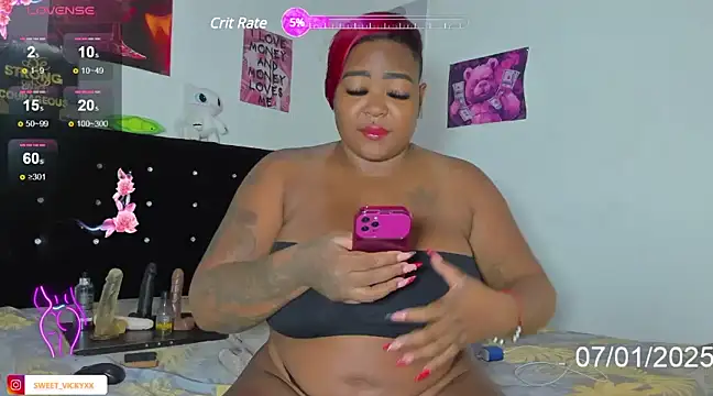 SWEETVICKY XX online show from 01.07.25