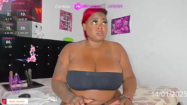 SWEETVICKY XX online show from 01.14.25