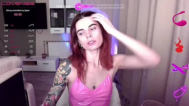 RinaDevil online show from 12.27.24