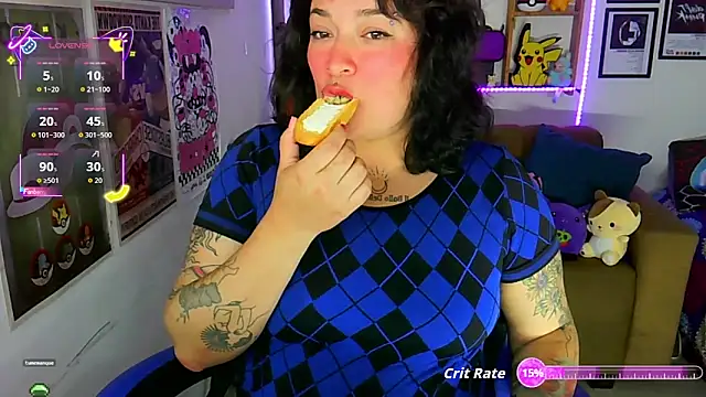 Snapshot of IamZaylu chatting on 10.06.25 IamZaylu online show from 10.06.25