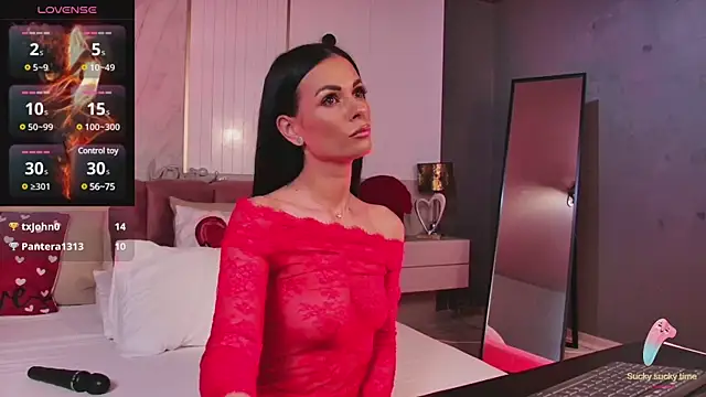 Snapshot of EllaViceX chatting on 02.14.25 EllaViceX online show from 02.14.25