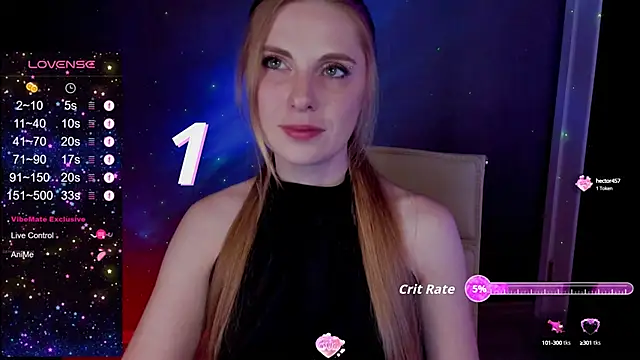 Snapshot of Aqualen chatting on 09.18.25 Aqualen online show from 09.18.25