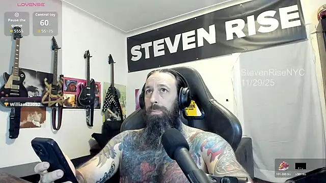 StevenRiseNYC online show from 11.30.25