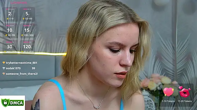 Snapshot of AmaliaBell chatting on 01.28.25 AmaliaBell online show from 01.28.25